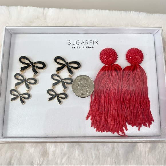 NEW! SUGARFIX by Baublebar Set 2 Pairs Earrings - Picture 8 of 8